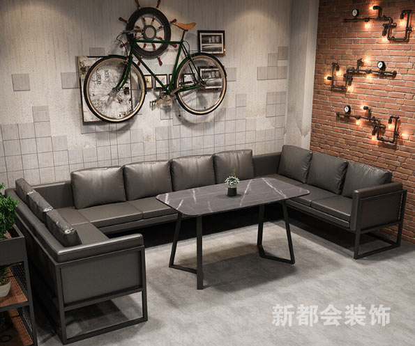 工业风烧烤店装修