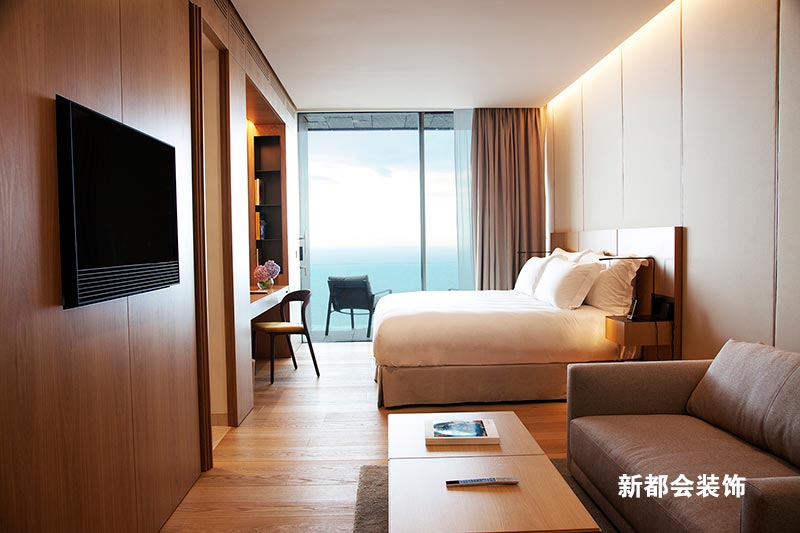客房设计中式传统，环保实木装饰不过时