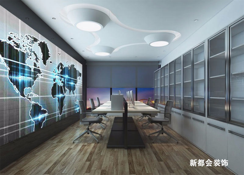 高科技公司会议室