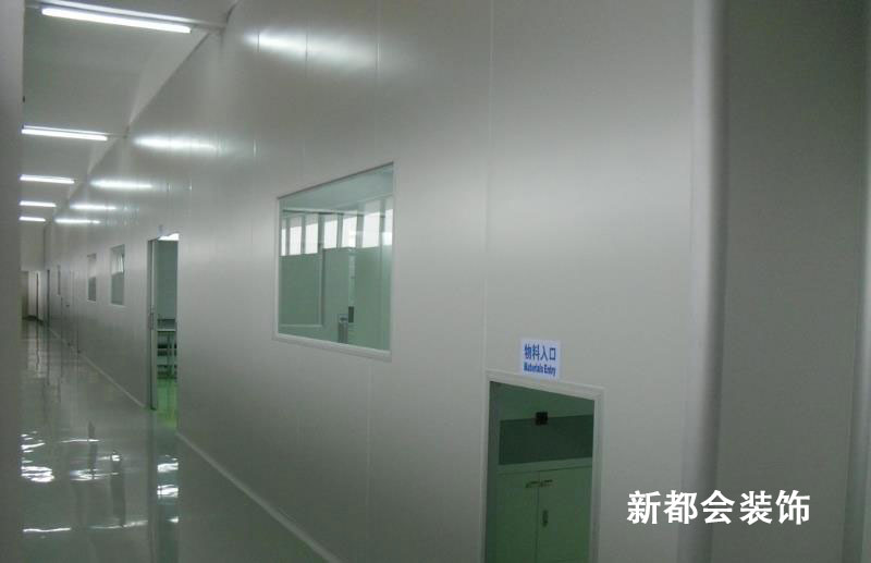 1800㎡厂房设计装修