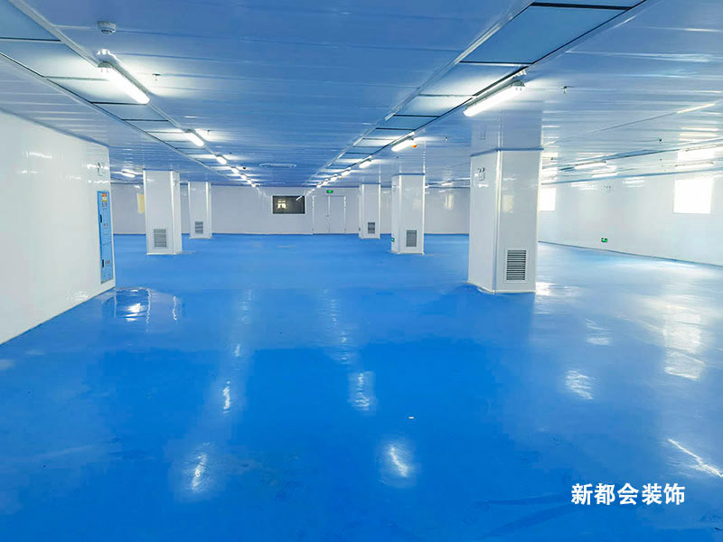 万级无尘车间厂房装修