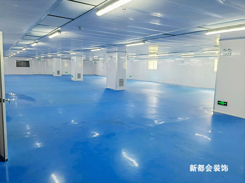 万级无尘车间厂房装修