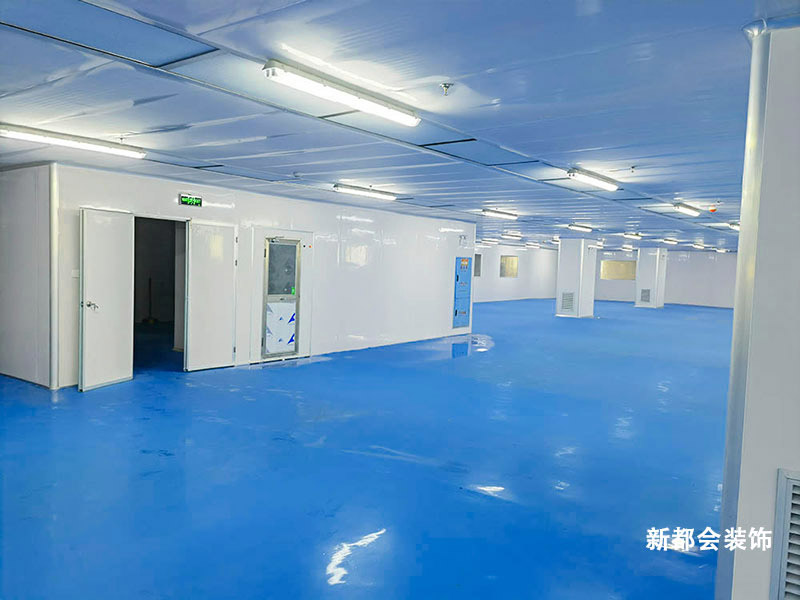 万级无尘车间厂房装修