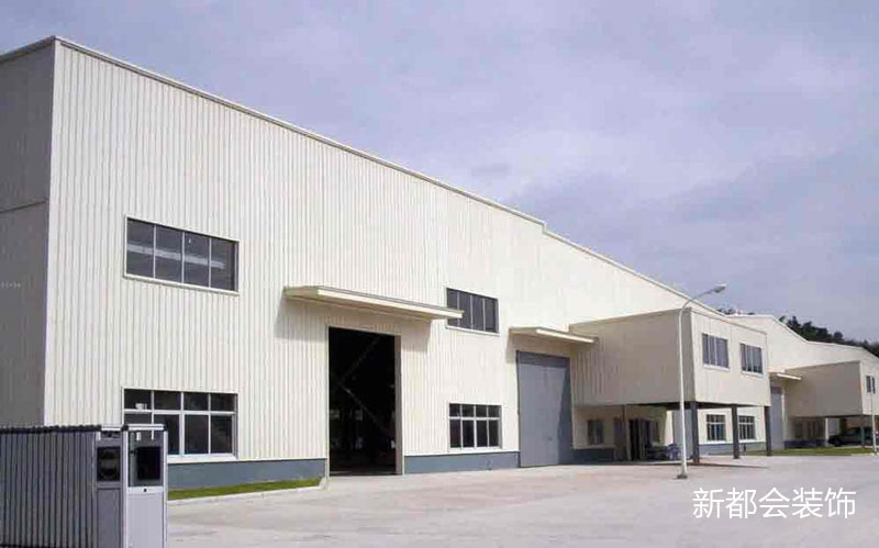 3500㎡零件加工厂车间装修