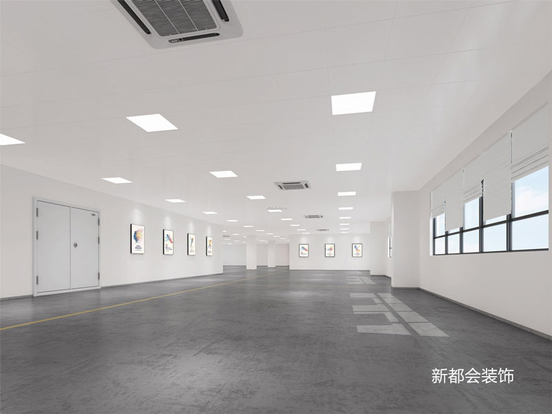 2850㎡工业厂房装修