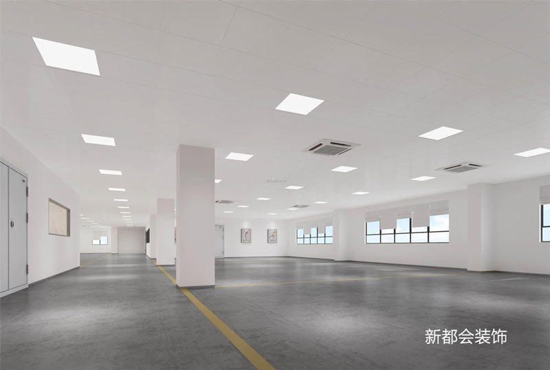 2850㎡工业厂房装修
