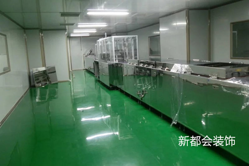 甘肃食品厂房装修