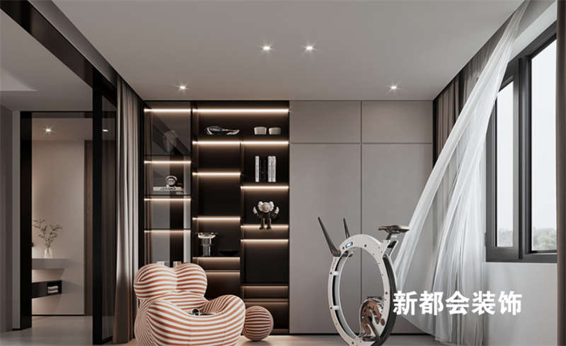 230㎡现代简约风格别墅装修