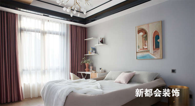 500㎡色彩创意别墅装修