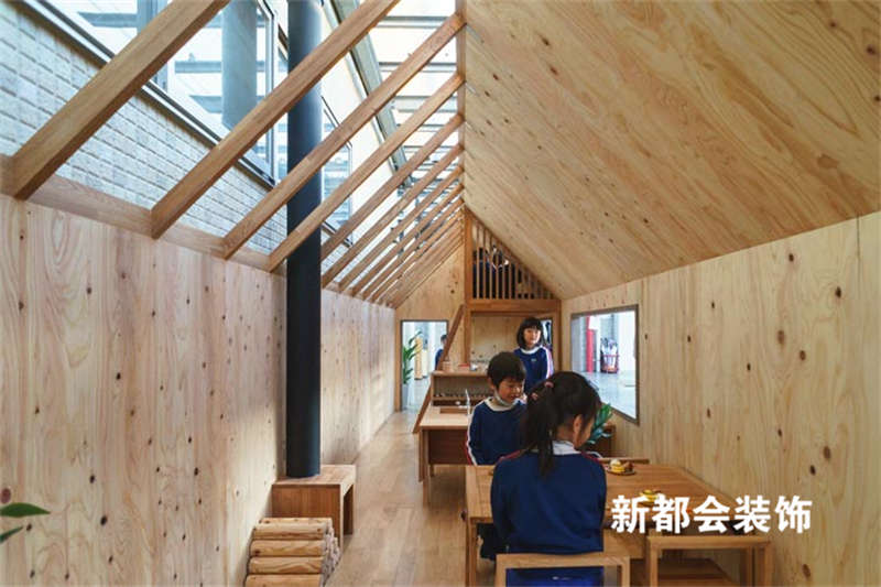 100㎡少儿教育机构装修设计