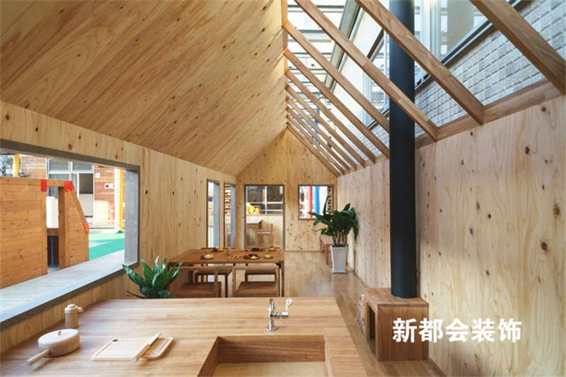 100㎡少儿教育机构装修设计