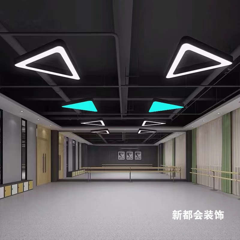 1000㎡健身中心装修效果