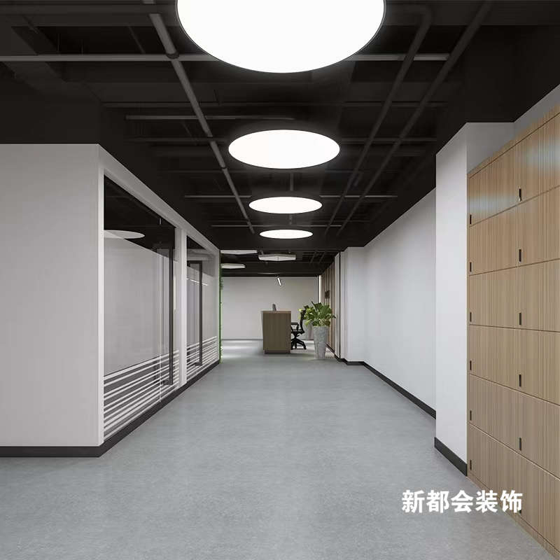 860㎡科技公司装修效果图