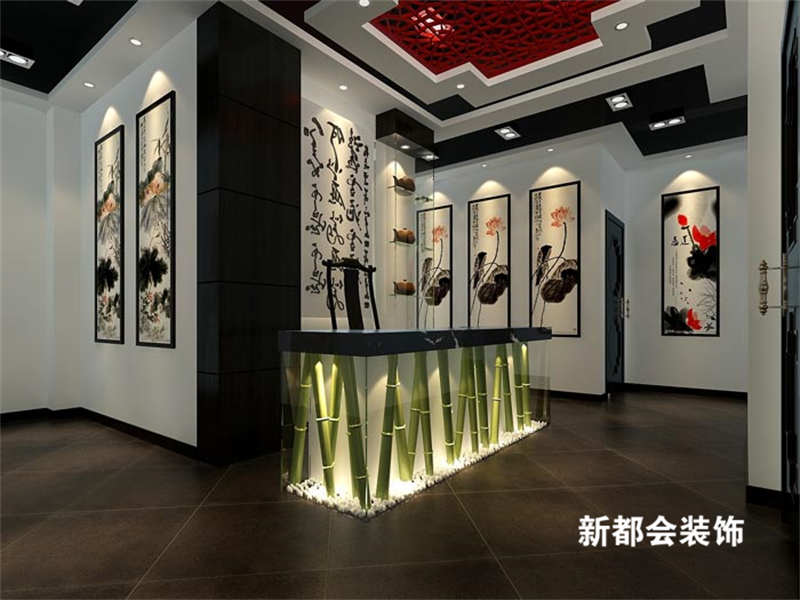 中式风格茶楼装修设计