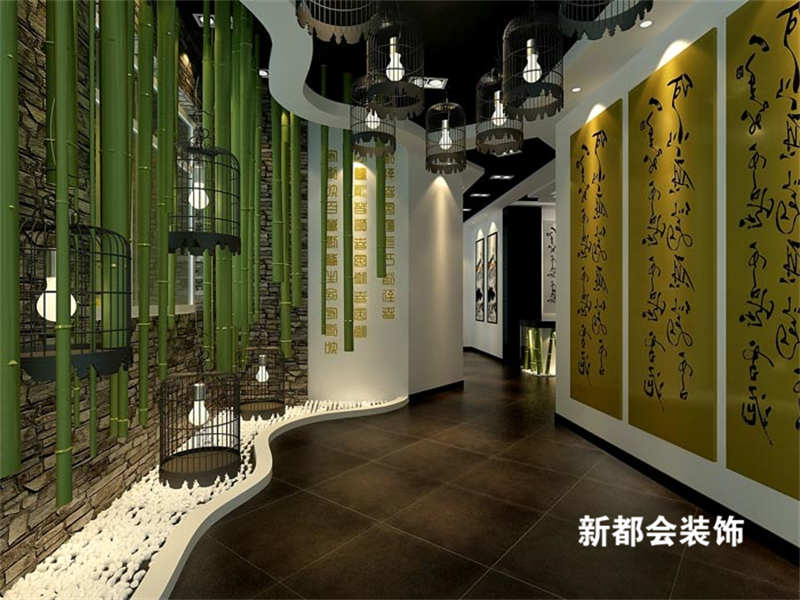 中式风格茶楼装修设计