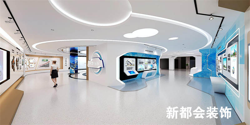 智慧谷科技生态园展厅设计