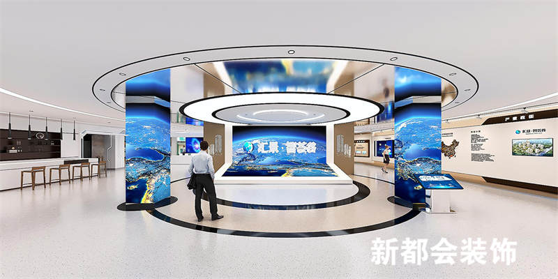 智慧谷科技生态园展厅设计