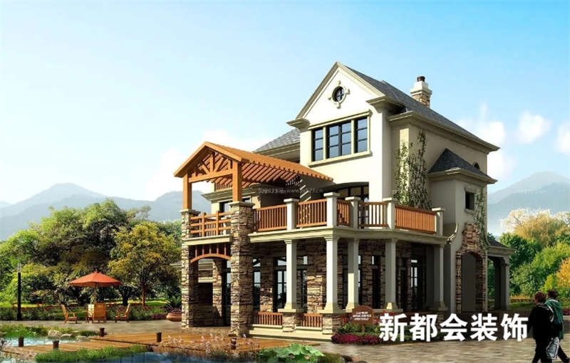 北京大兴三层别墅装修