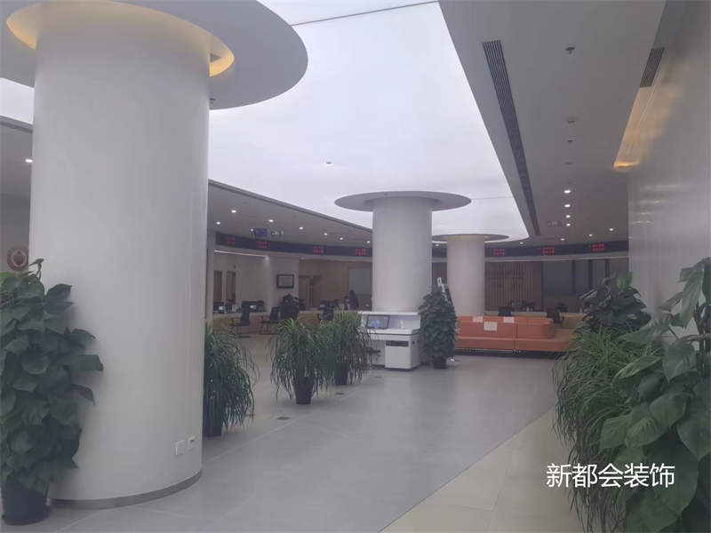 机关服务大厅装饰设计实景