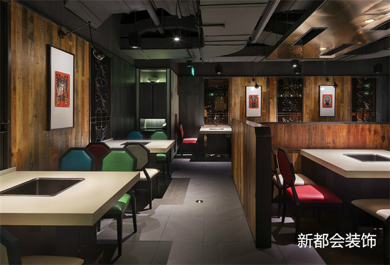 北京300平米火锅店装修设计