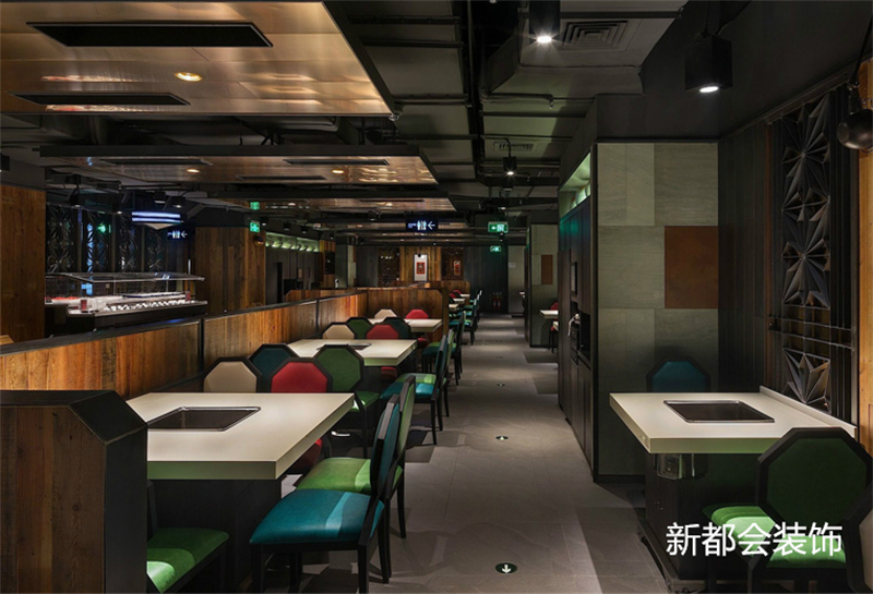 北京300平米火锅店装修设计